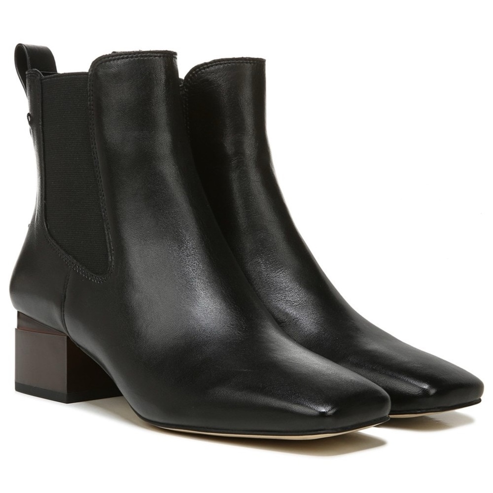 Franco Sarto Waxton Block Heel Boot - Size 8